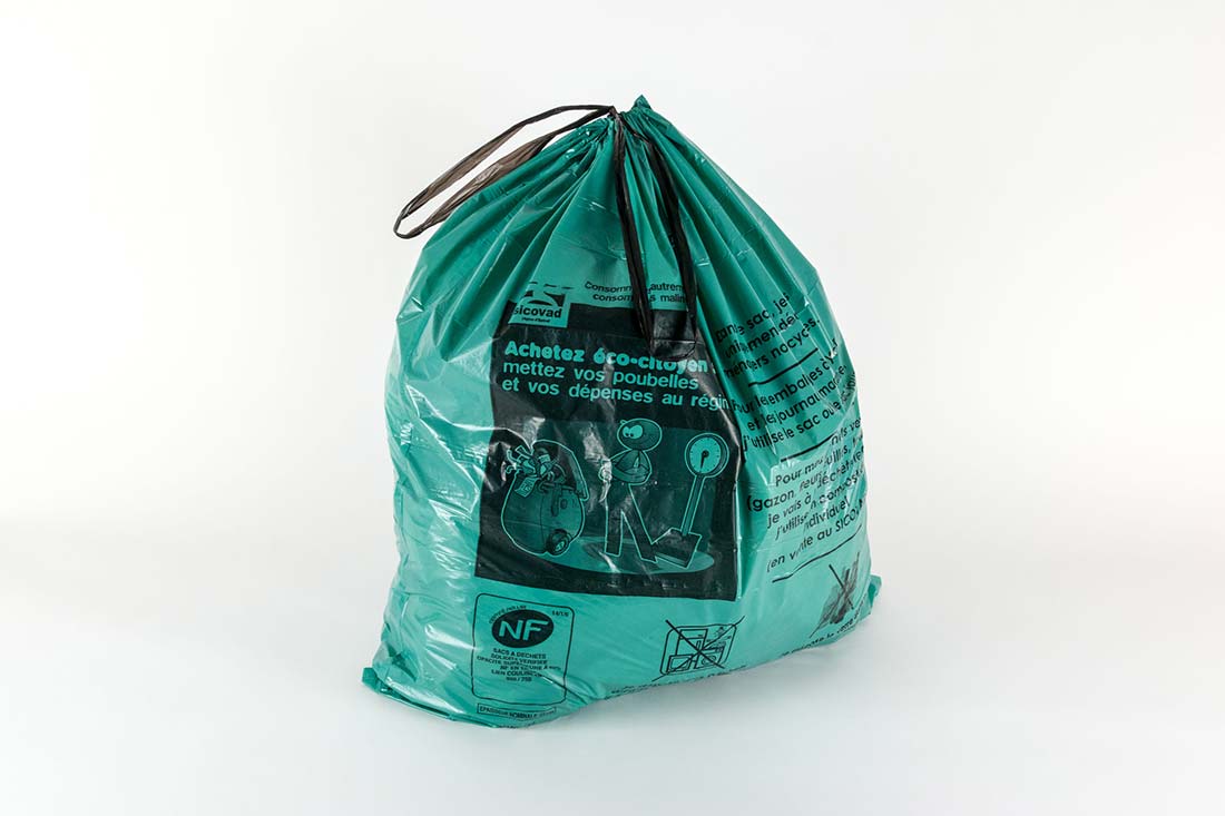 Grabage bags Plastipoliver materie plastiche